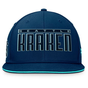 Seattle Kraken czapka flat baseballówka Flat Brim