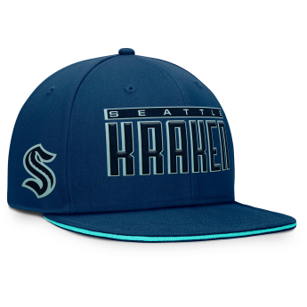 Seattle Kraken czapka flat baseballówka Flat Brim