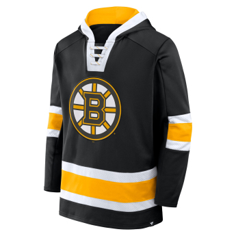 Boston Bruins męska bluza z kapturem Mens Laced Hockey