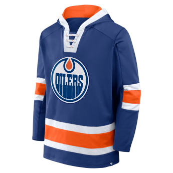 Edmonton Oilers bluza męska Mens Laced Hockey