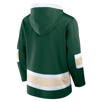 Minnesota Wild męska bluza z kapturem Mens Laced Hockey