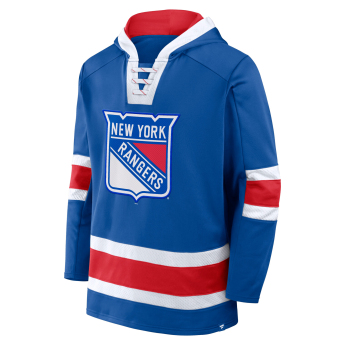 New York Rangers męska bluza z kapturem Mens Laced Hockey