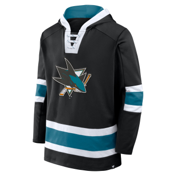San Jose Sharks męska bluza z kapturem Mens Laced Hockey