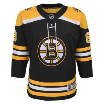 Boston Bruins dziecięca koszulka meczowa David Pastrnak Premier Home