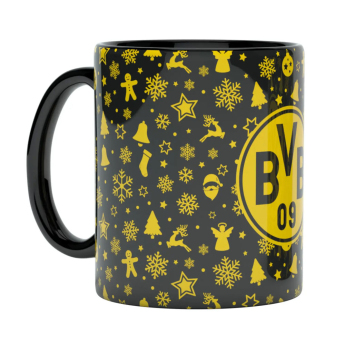 Borusia Dortmund kubek Weihnachten