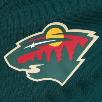 Minnesota Wild męska bluza z kapturem Retro Fleece Current Logo