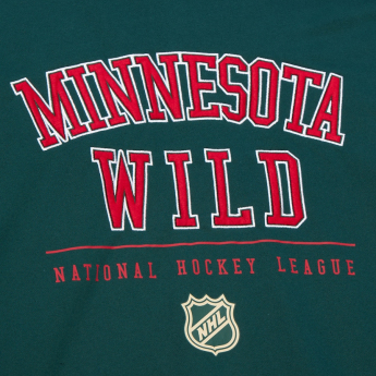 Minnesota Wild męska bluza z kapturem Retro Fleece Current Logo