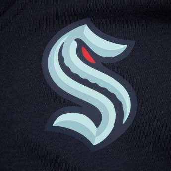 Seattle Kraken męska bluza z kapturem Retro Fleece Current Logo