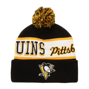 Pittsburgh Penguins czapka zimowa Block Sweep Pom Knit