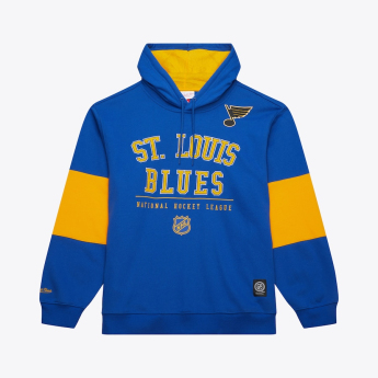 St. Louis Blues męska bluza z kapturem Retro Fleece Current Logo