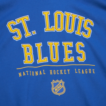 St. Louis Blues męska bluza z kapturem Retro Fleece Current Logo