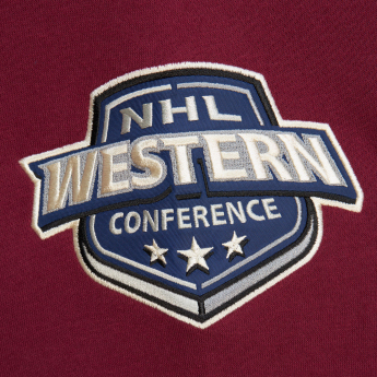 Colorado Avalanche bluza męska Heritage Lace-Up Crew Vintage Logo