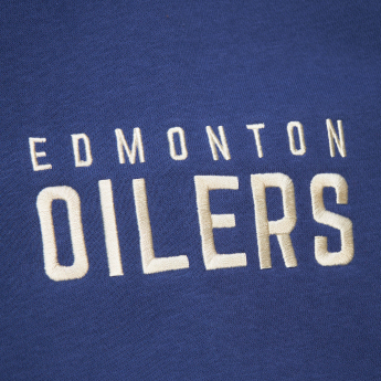 Edmonton Oilers bluza męska Heritage Lace-Up Crew Vintage Logo