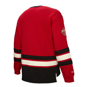 New Jersey Devils bluza męska Heritage Lace-Up Crew Vintage Logo