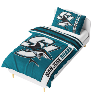 San Jose Sharks pościel na jedno łóżko Belt