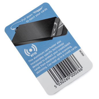 Manchester City etui na katy rfid Aluminium