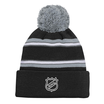 Los Angeles Kings czapka zimowa dziecięca wordmark cuffed pom