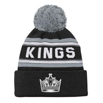Los Angeles Kings czapka zimowa dziecięca wordmark cuffed pom