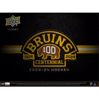 NHL pudełka karty hokejowe NHL 2023-24 Upper Deck Boston Bruins Centennial Hobby Box