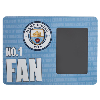 Manchester City ramka na zdjęcie No1 Fan 12cm x 8.5cm