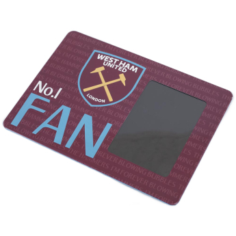 West Ham United ramka na zdjęcie No1 Fan 12cm x 8.5cm