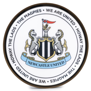 Newcastle United tabliczka LED 12 Inch Wall Light