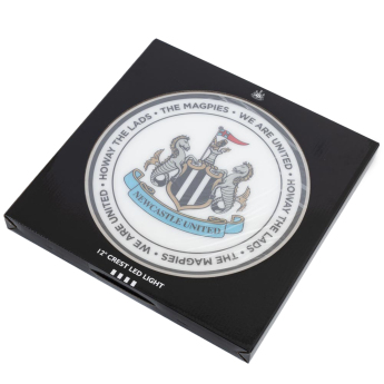Newcastle United tabliczka LED 12 Inch Wall Light
