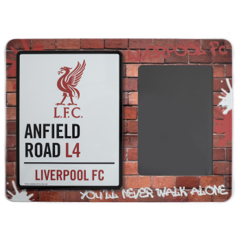 Liverpool ramka na zdjęcie Anfield Road 12cm x 8.5cm
