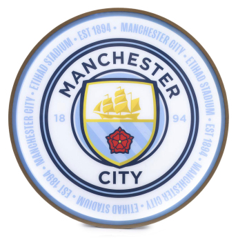 Manchester City tabliczka LED 12 Inch Wall Light