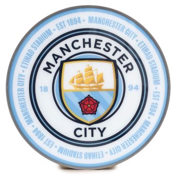 Manchester City tabliczka LED 12 Inch Wall Light
