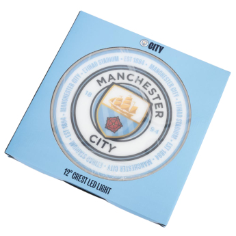 Manchester City tabliczka LED 12 Inch Wall Light