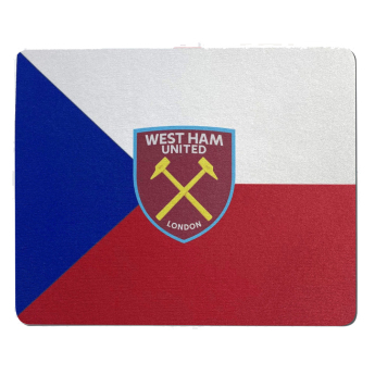 West Ham United podkładka pod myszkę Czech flag