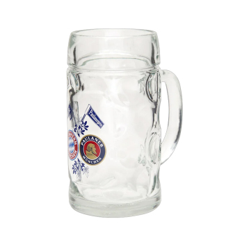 Bayern Monachium szklanka beer bottle
