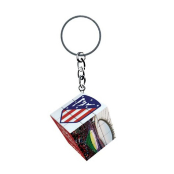 Atletico Madrid brelok do kluczy rubik