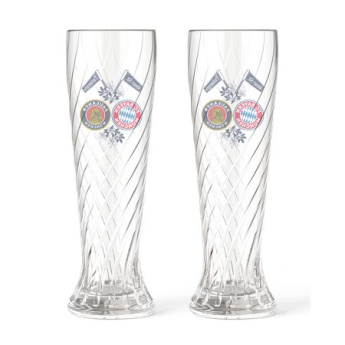Bayern Monachium szklanka 2pack Weissbierglas
