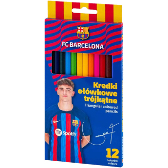 Barcelona kredki 12 ks trojhranné