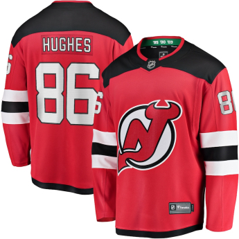 New Jersey Devils hokejowa koszulka meczowa Premium Home Jersey 2024/2025 Jack Hughes