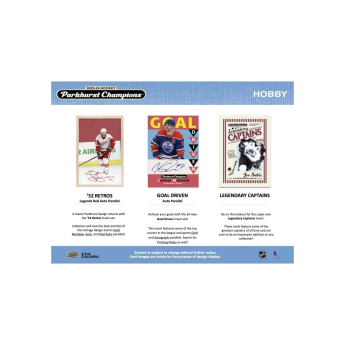 NHL pudełka karty hokejowe NHL 2023-24 Upper Deck Parkhurst Champions Hockey Hobby box