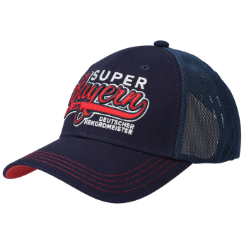 Bayern Monachium czapka baseballówka Trucker Super navy