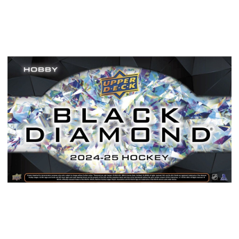 NHL pudełka karty hokejowe NHL 2024-25 Upper Deck Black Diamond Hockey Hobby Box
