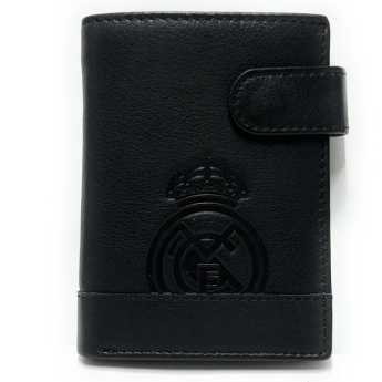 Real Madryt skórzany portfel Broche black