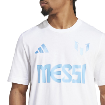 Lionel Messi koszulka męska MESSI Name and number white