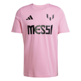 Lionel Messi koszulka męska MESSI Name and number pink