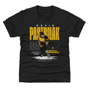 Boston Bruins koszulka dziecięca David Pastrnak #88 Sports Illustrated WHT 500 Level