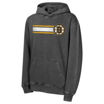 Boston Bruins dziecięca bluza z kapturem Cross Fade Pigment Dyed Gw Hd