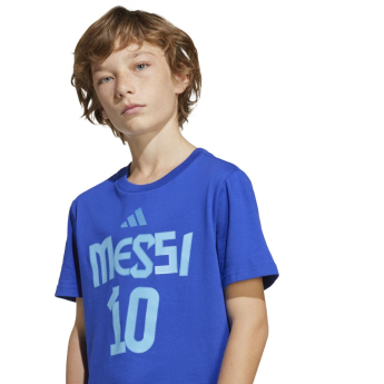 Lionel Messi koszulka dziecięca MESSI Name and number blue
