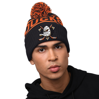 Anaheim Ducks czapka zimowa Blizzard Pom Beanie