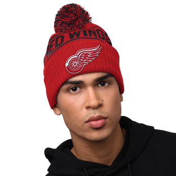 Detroit Red Wings czapka zimowa Blizzard Pom Beanie
