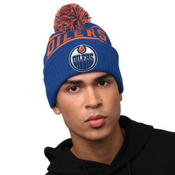 Edmonton Oilers czapka zimowa Blizzard Pom Beanie