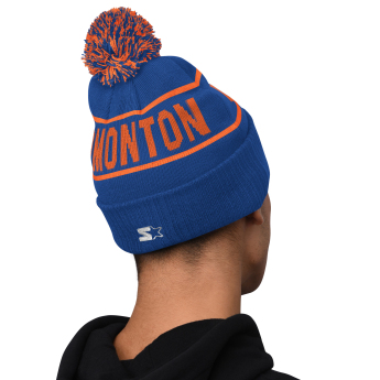 Edmonton Oilers czapka zimowa Blizzard Pom Beanie